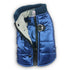 Runner Dog Coat Navy Metallic