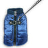 Runner Dog Coat Navy Metallic