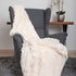 Shag Dog Blanket Throw Cream