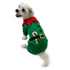 Shimmery Candy Cane Elf Dog Onesie
