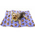 Silly Monkey Fleece Dog Blanket Lavender