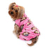 Silly Monkey Sleeveless Fleece Dog Pajamas Pink