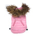 Ski Bunny Puffer Dog Coat Pink