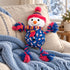 Snowman Tough Animal Dog Toy