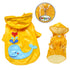 Splashing Whale Dog Raincoat