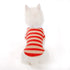Striped Polo Dog Shirt
