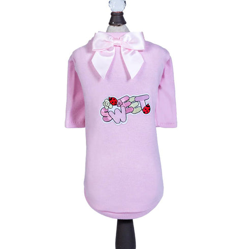 Sweet Dog Tee Pink