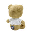 Teddy Bear Crochet Dog Toy
