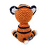 Tiger Crochet Dog Toy
