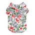 Tropical Floral Dog Shirt