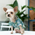Tropical Leaf Dog Shirt