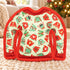 Ugly Christmas Sweater Tough Dog Toy