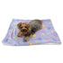 Ultra Plush Colorful Bones/Paws Dog Blanket
