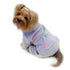 Ultra Plush Colorful Bones/Paws Turtleneck Dog Pajamas
