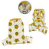 Ultra Plush Happy Face Sleeveless Dog Pajamas