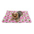 Ultra Soft Minky Bumblebees and Flowers Dog Blanket