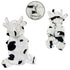 Ultra Thick Plush Moo Cow Hooded Dog Pajamas