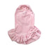 Velour Bow & Pearls Dog Dress Pink
