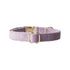 Velvet Dog Collar 'Lilac'