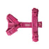 Velvet Dog Harness 'Magenta'