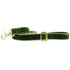 Velvet Essential Dog Collar Moss Green Large 1" Martingale