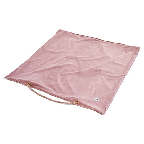 Washable Velvet Dog Bed Cover Rose