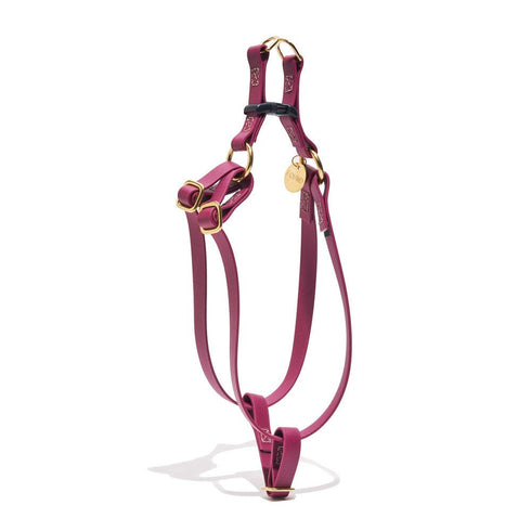 Water Resistant Dog Harness Berry