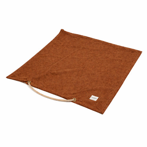 Waxed Cotton Canvas Dog Bed Cover Cinnamon