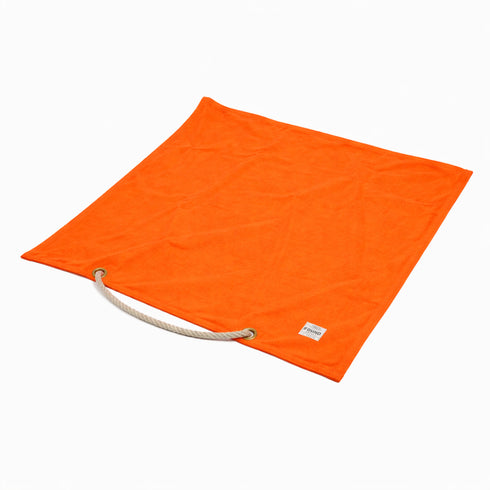 Waxed Cotton Canvas Dog Bed Cover Fire Orange