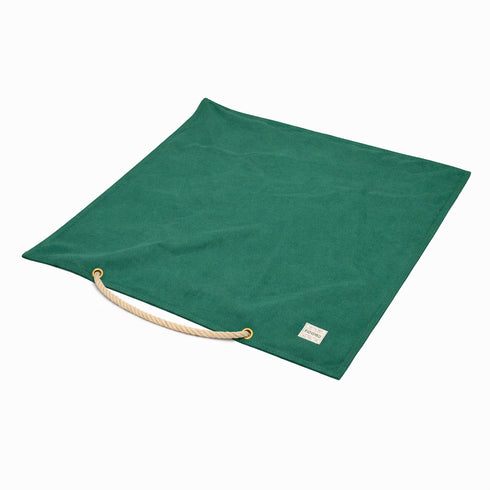 Waxed Cotton Canvas Dog Bed Cover Pine