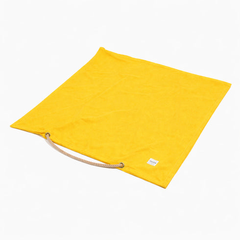 Waxed Cotton Canvas Dog Bed Cover Yellow