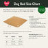 Waxed Cotton Canvas Dog Bed Khaki