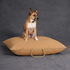 Waxed Cotton Canvas Dog Bed Khaki