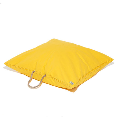 Waxed Cotton Canvas Dog Bed Yellow