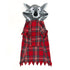 Werewolf Plaid Hoodie Dog Costume