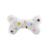 White Chewy Vuiton Bone Dog Toy