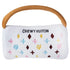 White Chewy Vuiton Handbag Dog Toy