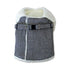 Winter Furry Harness Dog Vest