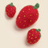 Wool Strawberry Dog Toy