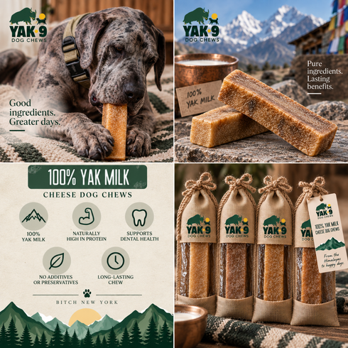 100% Yak Milk Dog Chews