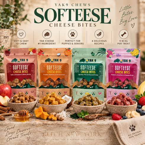 Softeese Yak Cheese Dog Treat Bites