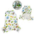 Zoo Animals Flannel Dog Pajamas