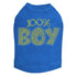 100% Boy Rhinestone Dog Tank