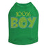 100% Boy Rhinestone Dog Tank