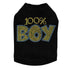 100% Boy Rhinestone Dog Tank