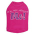 All About Me Rhinestone Dog Tank