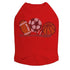 All Sports Rhinestone Dog Tank