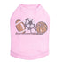 All Sports Rhinestone Dog Tank