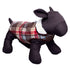 Alpine Plaid Dog Jacket Brown/Red/Blue