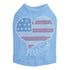 American Heart Rhinestone Dog Tank